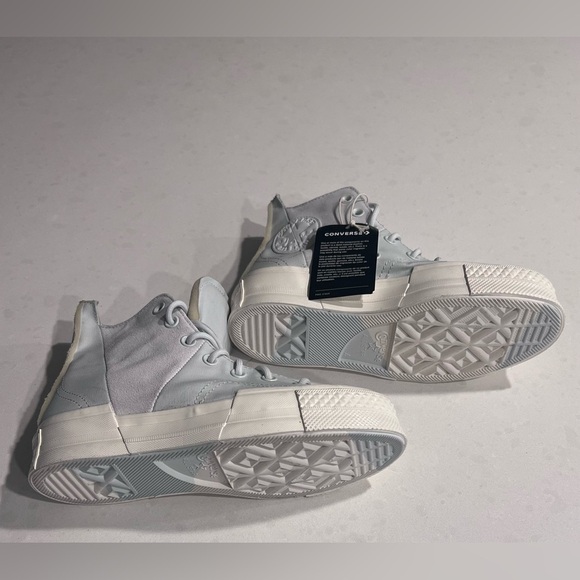 Converse Chuck 70 Plus Hi Mixed Material Moonbathe/Egret Men Size 4 Women’s 6 - Picture 8 of 9